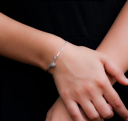 Silver Deer Love Bracelets with I Love You Projection in 100 languages
