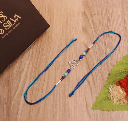 Silver Trishul Rakhi