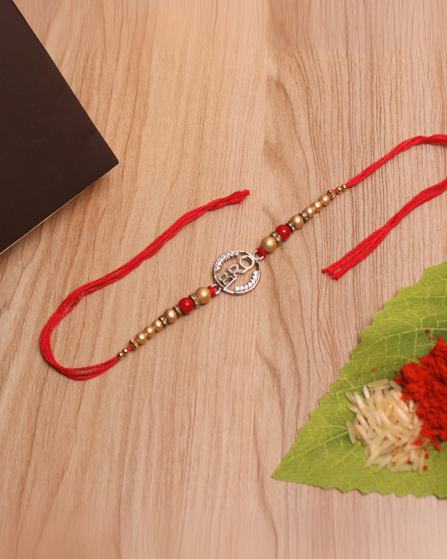 Silver Best Bro Rakhi