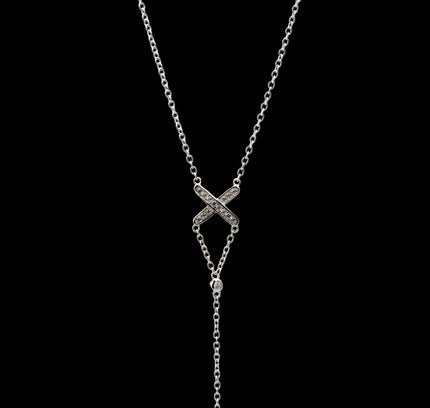 Silver Zircona Divine Cross Zicron Pendants