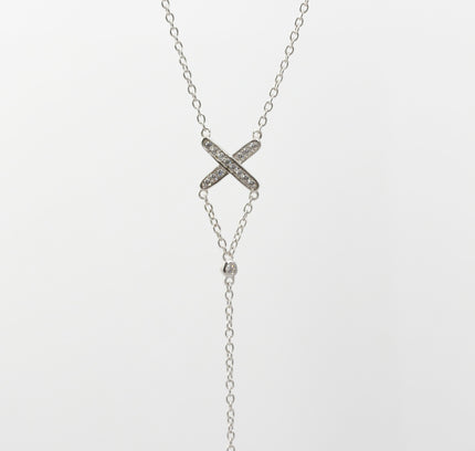 Silver Zircona Divine Cross Zicron Pendants