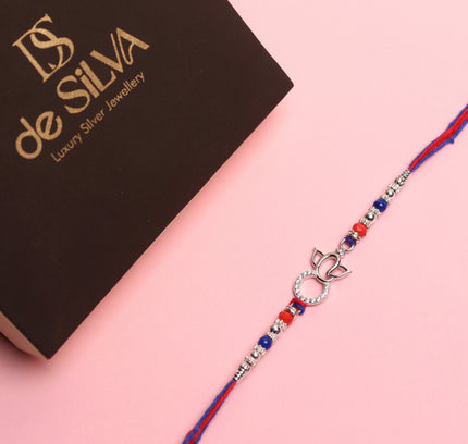 Silver Ganesha Rakhi