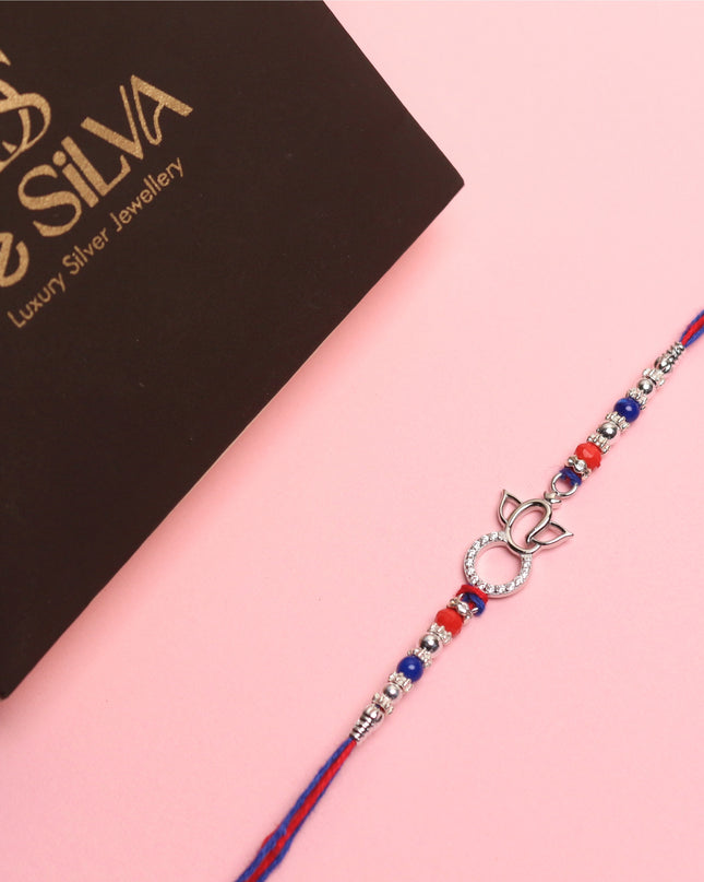 Silver Ganesha Rakhi