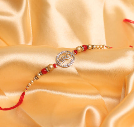Silver Best Bro Rakhi