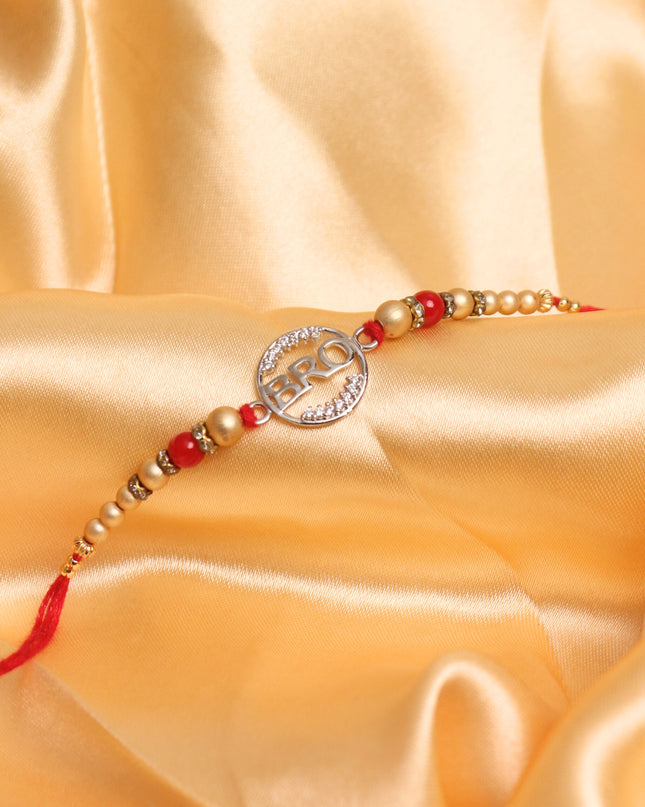 Silver Best Bro Rakhi