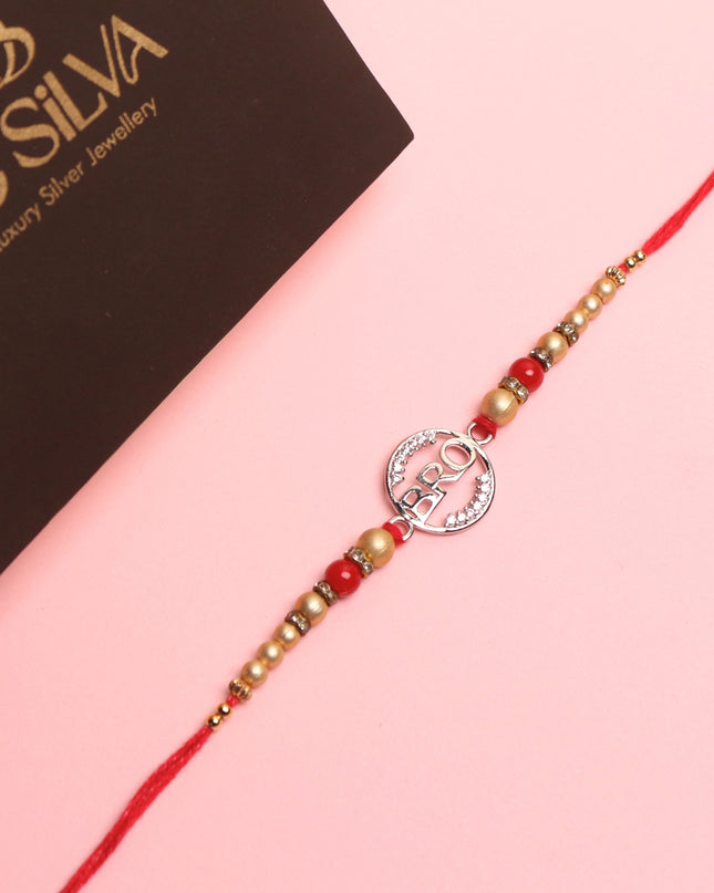 Silver Best Bro Rakhi