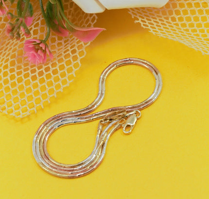 italian silver anklets