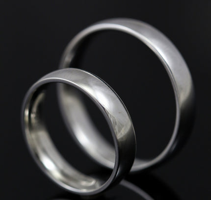 Silver Couple Band COMBO