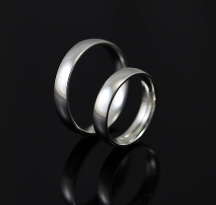 Silver Couple Band COMBO