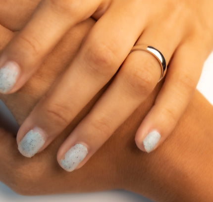 Silver Couple Band COMBO