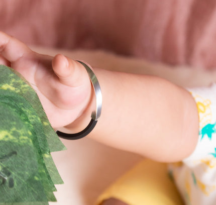 Silver Kids Twist Nazariya Bracelets : Age 0-2 years