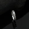 Silver Classic Zircona Ring