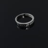 Silver Classic Zircona Ring