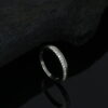 Silver Classic Zircona Promise Band