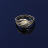 Gold Plated Snail Head Rings