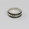 Oxidized Silver Pandora Pave Rings